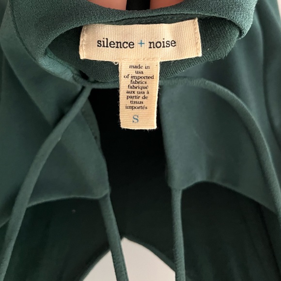 Emerald Green Strappy Back Skater Minidress size Small - Picture 5 of 8